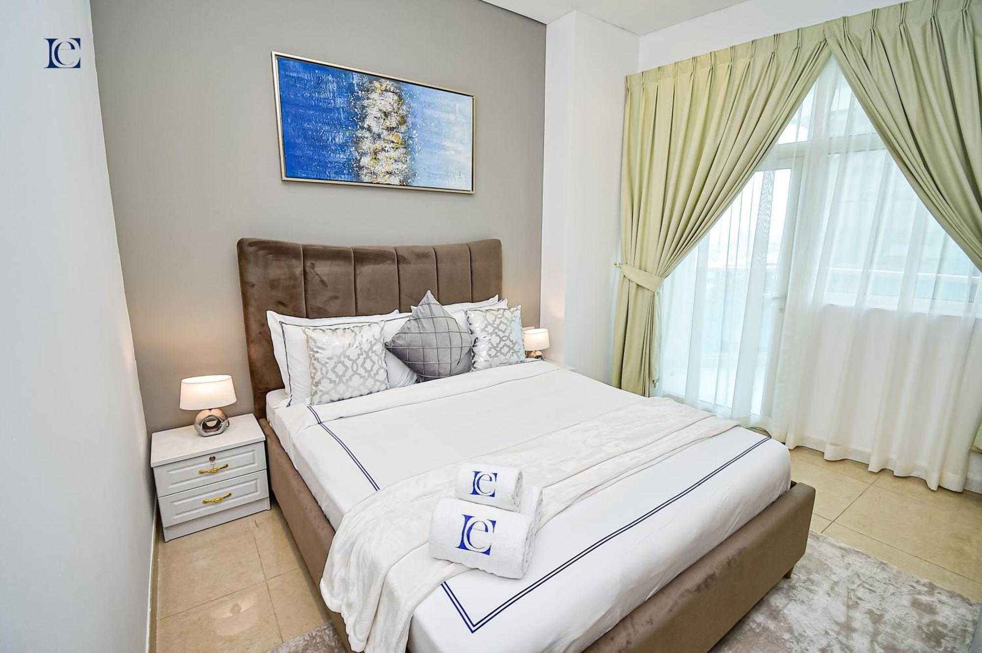 Luxury Escapes - Budget Studio With Balcony, Yacht Bay Marina Дубай Экстерьер фото